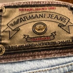 Armani mens jeans